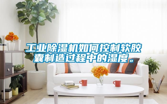 工業(yè)除濕機(jī)如何控制軟膠囊制造過(guò)程中的濕度。