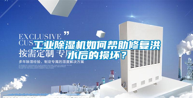 工業(yè)除濕機如何幫助修復(fù)洪水后的損壞?
